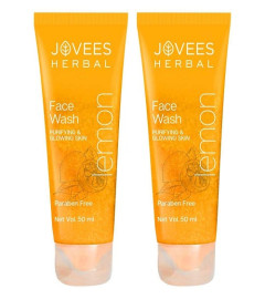 Jovees Herbal Lemon Face Wash 50ml (pack of 2) free shipping