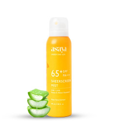 Asaya SPF 65+ Waterproof Sunscreen Spray 100ml - free  shipping