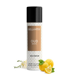 Bella Vita Luxury Oud White Body Deo 150 ml (Pack of 2)