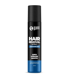 Beardo Hair Removal Spray for Men – Painless 200ml - free shipping