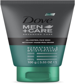 Dove Men+Care Advanced Care Oil-Control Face Wash Triple Action Moisturizers 100g - free ship